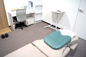 カウンセリング&施術室